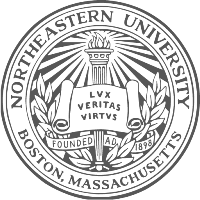 northeastern university boston logo