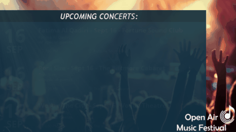 spinetix elementi calendar widget connected to facebook events