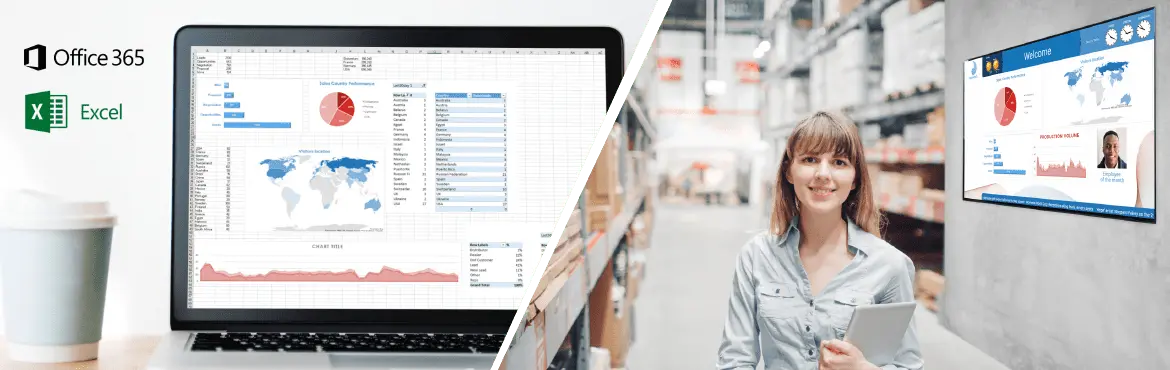 digital signage dashboards with excel from spinetix