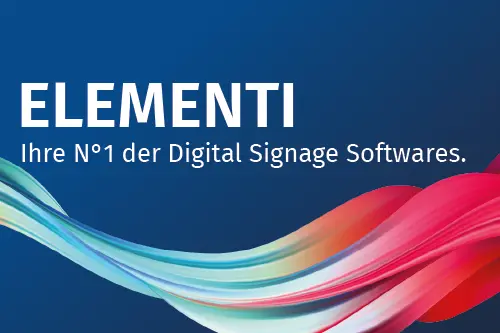 elementi Digital Signage Software von spinetix