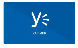 elementi yammer widgets