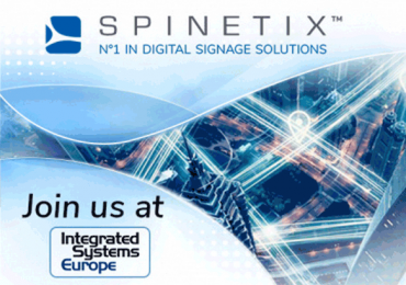spinetix at ise 2018