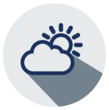 digital signage widgets weather icon