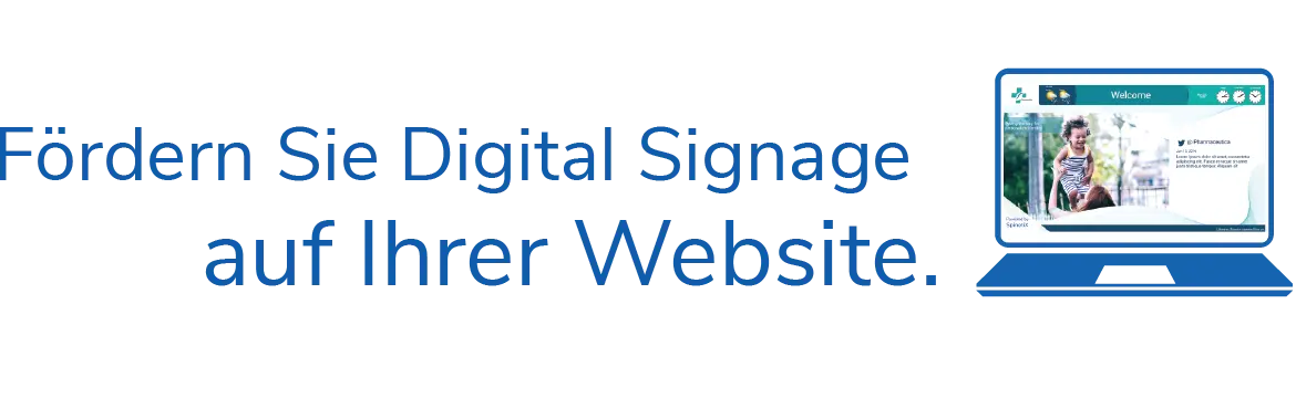 Fördern Sie Digital-Signage mit dem SpinetiX-Webkit.