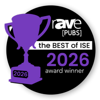 rAVe Best of ISE 2026 award