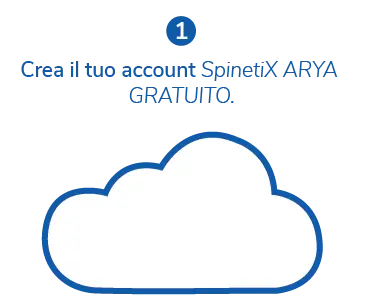 Crea il tuo account SpinetiX ARYA gratuito